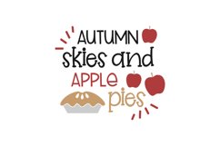 Autumn Skies And Apple Pies Product Image 1