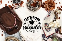 Autumn Splendor SVG Cutting File | Autumn Fall SVG Product Image 1