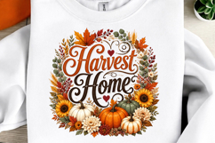 Autumn Sublimation, Fall Sublimation, Pumpkin Autumn PNG Product Image 1