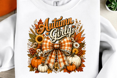 Autumn Sublimation, Fall Sublimation, Pumpkin Autumn PNG Product Image 1