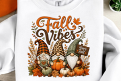 Autumn Sublimation, Fall Sublimation, Pumpkin Autumn PNG Product Image 1