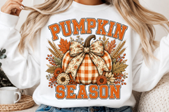 Autumn Sublimation, Fall Sublimation, Pumpkin Autumn PNG Product Image 2