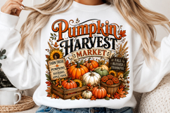 Autumn Sublimation, Fall Sublimation, Pumpkin Autumn PNG Product Image 2
