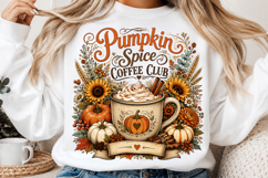 Autumn Sublimation, Fall Sublimation, Pumpkin Autumn PNG Product Image 2