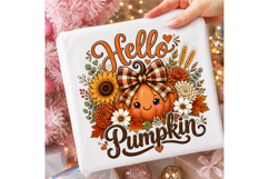 Autumn Sublimation, Fall Sublimation, Pumpkin Autumn PNG Product Image 3