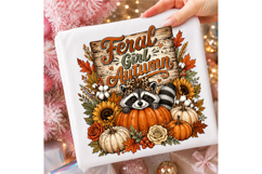 Autumn Sublimation, Fall Sublimation, Pumpkin Autumn PNG Product Image 3