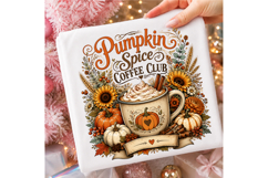 Autumn Sublimation, Fall Sublimation, Pumpkin Autumn PNG Product Image 3