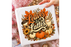 Autumn Sublimation, Fall Sublimation, Pumpkin Autumn PNG Product Image 3