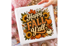 Autumn Sublimation, Fall Sublimation, Pumpkin Autumn PNG Product Image 3