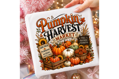 Autumn Sublimation, Fall Sublimation, Pumpkin Autumn PNG Product Image 3