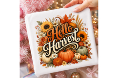 Autumn Sublimation, Fall Sublimation, Pumpkin Autumn PNG Product Image 3