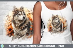 GorgeousAutumn Sunflower Dog Shirt design.