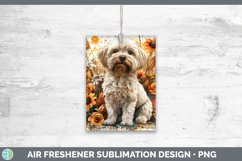 GorgeousAutumn Sunflower Dog Air Freshener design.