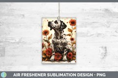 GorgeousAutumn Sunflower Dog Air Freshener design.
