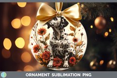 GorgeousAutumn Sunflower Dog Ornament design.