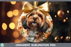 GorgeousAutumn Sunflower Dog Ornament design.