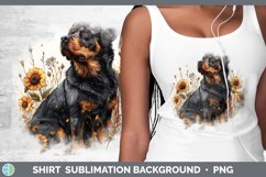 GorgeousAutumn Sunflower Dog Shirt design.