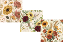 sunflower wedding bouquet, autumn bridal design, romantic floral pattern, rustic ceremony background, fall wedding art, bridal bouquet paper, autumn romance design, rustic charm pattern, ceremony decor art, invitation floral design