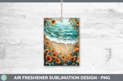 GorgeousAutumn Sunflowers Air Freshener design.
