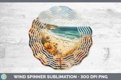 GorgeousAutumn Sunflowers Wind Spinner design.
