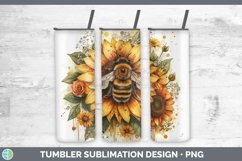 GorgeousAutumn Sunflowers Tumbler design.