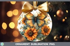GorgeousAutumn Sunflowers Ornament design.