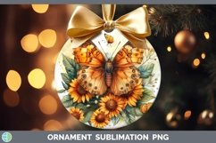 GorgeousAutumn Sunflowers Ornament design.