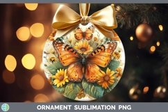 GorgeousAutumn Sunflowers Ornament design.
