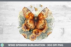 GorgeousAutumn Sunflowers Wind Spinner design.