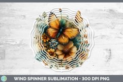 GorgeousAutumn Sunflowers Wind Spinner design.