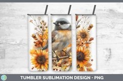 GorgeousAutumn Sunflowers Tumbler design.