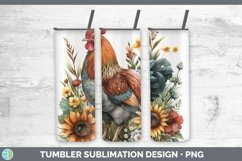 GorgeousAutumn Sunflowers Tumbler design.