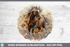 GorgeousAutumn Sunflowers Wind Spinner design.