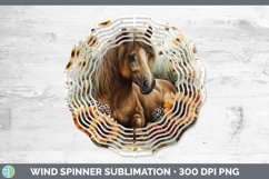 GorgeousAutumn Sunflowers Wind Spinner design.