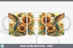 GorgeousAutumn Sunflowers Mug Wrap design.
