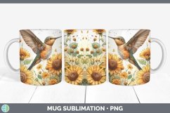 GorgeousAutumn Sunflowers Mug Wrap design.