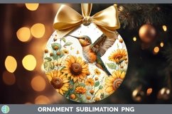 GorgeousAutumn Sunflowers Ornament design.