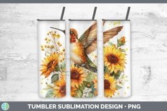 GorgeousAutumn Sunflowers Tumbler design.