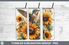 GorgeousAutumn Sunflowers Tumbler design.
