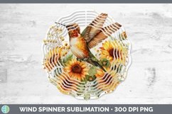 GorgeousAutumn Sunflowers Wind Spinner design.