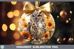 GorgeousAutumn Sunflowers Ornament design.