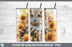 GorgeousAutumn Sunflowers Tumbler design.