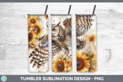 GorgeousAutumn Sunflowers Tumbler design.