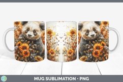 GorgeousAutumn Sunflowers Mug Wrap design.