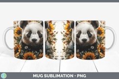 GorgeousAutumn Sunflowers Mug Wrap design.