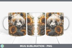 GorgeousAutumn Sunflowers Mug Wrap design.