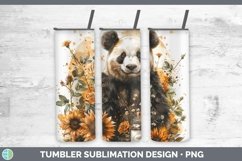 GorgeousAutumn Sunflowers Tumbler design.