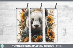 GorgeousAutumn Sunflowers Tumbler design.
