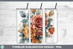 GorgeousAutumn Sunflowers Tumbler design.