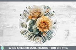 GorgeousAutumn Sunflowers Wind Spinner design.